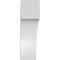 Ekena Millwork 3 1/2-in. W x 8-in. D x 12-in. H Westlake Architectural Grade PVC Knee Brace BRCP035X08X12WTL - alternate 6